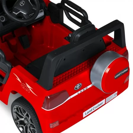 Детский электромобиль Bambi M 5101 EBLR-3 Toyota Land Cruiser, красный Детский электромобиль Bambi M 5101 EBLR-3 Toyota Land Cruiser, красный