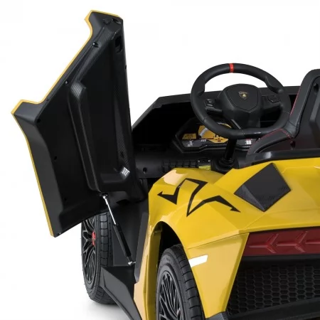 Детский электромобиль Bambi M 5738 AL-6 Lamborghini Aventador, двухместный, желтый