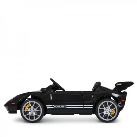 Дитячий електромобіль Ford GT M 6107EBLR-2 чорний, 4 мотори по 90W, Bluetooth, шкіра