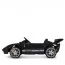 Дитячий електромобіль Ford GT M 6107EBLR-2 чорний, 4 мотори по 90W, Bluetooth, шкіра