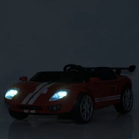 Детский электромобиль Ford GT M 6107EBLR-4 синий, 4 мотора по 90W, Bluetooth, кожа Детский электромобиль Ford GT M 6107EBLR-4 синий, 4 мотора по 90W, Bluetooth, кожа