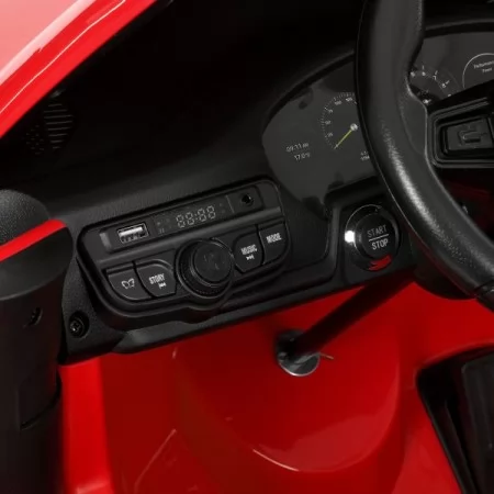 Детский электромобиль Porsche 911 GT3 RS M 6111EBLR-3 красный двухместный, 2 мотора по 320W, EVA, кожа, MP3, Bluetooth