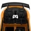 Двухместный детский электромобиль Porsche 911 GT3 RS M 6111EBLR-6, 2 мотора по 320W, EVA колеса, экокожа, MP3, Bluetooth, желтый