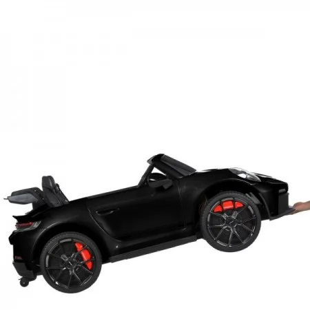 Детский электромобиль Porsche 911 GT3 RS M 6111EBLR-6 желтый, двухместный, 2 мотора по 320W, EVA, кожа, Bluetooth, MP3