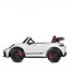 Двухместный детский электромобиль Porsche 911 GT3 RS M 6111(MP4)EBLR-1, 2 мотора по 320W, MP4, Bluetooth, EVA, кожа, белый