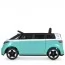 Детский электромобиль Volkswagen ID Buzz M 6281EBLR-15, 2 мотора по 35W, EVA, экокожа, Bluetooth, MP3, USB, бирюзовый Детский электромобиль Volkswagen ID Buzz M 6281EBLR-15, 2 мотора по 35W, EVA, экокожа, Bluetooth, MP3, USB, бирюзовый