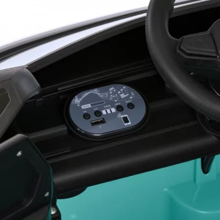Детский электромобиль Volkswagen ID Buzz M 6281EBLR-15, 2 мотора по 35W, EVA, экокожа, Bluetooth, MP3, USB, бирюзовый Детский электромобиль Volkswagen ID Buzz M 6281EBLR-15, 2 мотора по 35W, EVA, экокожа, Bluetooth, MP3, USB, бирюзовый