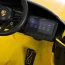Детский электромобиль Джип Porsche Macan Turbo M 6314EBLR-6 желтый, 2 мотора по 35W, EVA, экокожа, Bluetooth, MP3