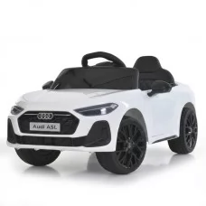 Машина M 6506EBLR-1 р/к 2,4G, 2*35W, 1*12V7-9AH, муз, світло, шкір.сидіння, BLUETOOTH, MP3, USB, EVA, білий