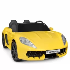 Детский электромобиль Bambi M 4055 AL-6 Porsche Cayman, двухместный, желтый Детский электромобиль Bambi M 4055 AL-6 Porsche Cayman, двухместный, желтый