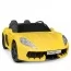 Детский электромобиль Bambi M 4055 AL-6 Porsche Cayman, двухместный, желтый