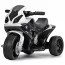 Детский мотоцикл Bambi JT 5188 L-2 BMW, черно-белый