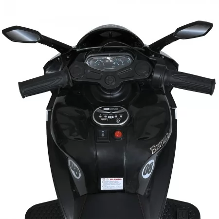 Мотоцикл M 4053EL-2 2мотор25W, 2акум6V5AH, MP3, USB, TF, EVA, руч.газа, музыка, свет, чорний Мотоцикл M 4053EL-2 2мотор25W, 2акум6V5AH, MP3, USB, TF, EVA, руч.газа, музыка, свет, чорний