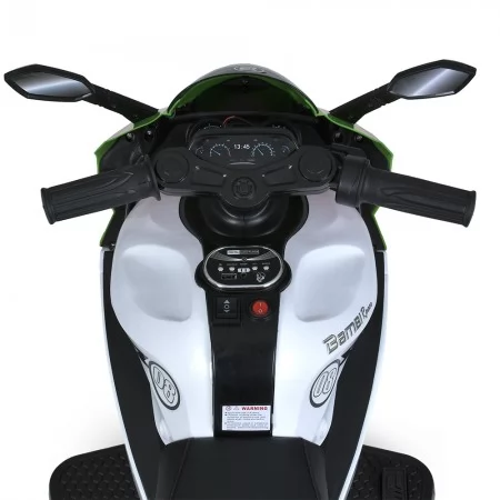 Мотоцикл M 4053EL-5 2мотор25W, 2акум6V5AH, MP3, USB, TF, EVA, руч.газа, музыка, свет, зелений Мотоцикл M 4053EL-5 2мотор25W, 2акум6V5AH, MP3, USB, TF, EVA, руч.газа, музыка, свет, зелений