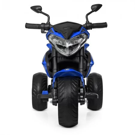 Детский электромотоцикл Ducati Diavel Bambi синий с MP3
