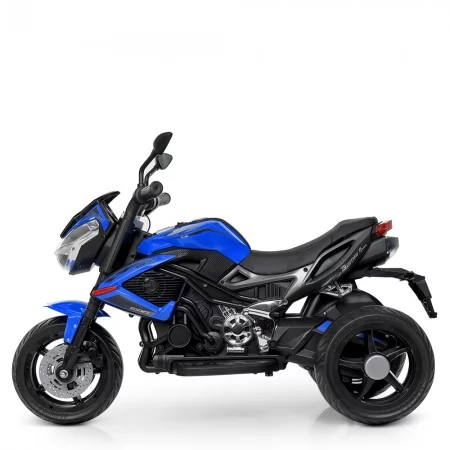Детский электромотоцикл Ducati Diavel Bambi синий с MP3