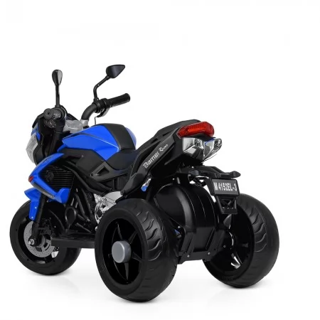 Детский электромотоцикл Ducati Diavel Bambi синий с MP3