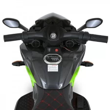 Дитячий мотоцикл BMW K1300S Bambi M 4274EL-5, зелений, 2 мотори по 35W, EVA, екошкіра, MP3, USB, TF Дитячий мотоцикл BMW K1300S Bambi M 4274EL-5, зелений, 2 мотори по 35W, EVA, екошкіра, MP3, USB, TF