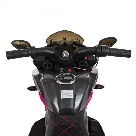 Детский мотоцикл BMW K1300S Bambi M 4274EL-8, розовый, 2 мотора по 35W, EVA, кожа, MP3, USB, TF Детский мотоцикл BMW K1300S Bambi M 4274EL-8, розовый, 2 мотора по 35W, EVA, кожа, MP3, USB, TF