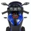 Детский мотоцикл Yamaha YZF-R1 Bambi M 4840ALR-4 синий с пультом управления, 2 мотора по 25W, резиновые колеса, кожа, MP3