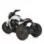 Дитячий мотоцикл Bambi M 5048EL-1 Harley-Davidson V-Rod білий, 2 мотори по 25W, EVA, шкіра, MP3, USB, Bluetooth