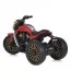 Детский мотоцикл Bambi M 5048EL-3 Harley-Davidson V-Rod красный, 2 мотора по 25W, EVA, кожа, MP3, USB, Bluetooth
