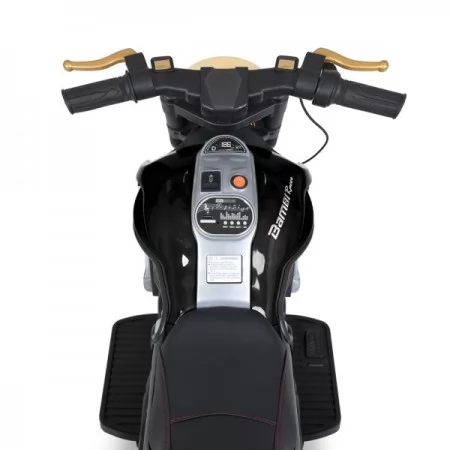 Детский мотоцикл Bambi M 5048ELR-2 Harley-Davidson V-Rod черный, с пультом управления, 2 мотора по 25W, EVA, кожа, MP3, USB, Bluetooth