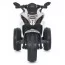 Дитячий мотоцикл Kawasaki Ninja M 5050ELR-1 на радіокеруванні, білий, 2 мотори по 25W, EVA, шкіра, MP3, USB, світло та музика