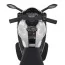 Дитячий мотоцикл Kawasaki Ninja M 5050ELR-1 на радіокеруванні, білий, 2 мотори по 25W, EVA, шкіра, MP3, USB, світло та музика