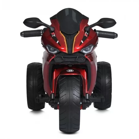 Детский мотоцикл Yamaha R1 M 5823ELS-3, 2 мотора по 35W, EVA, экокожа, MP3/USB/TF, Bluetooth, свет, красный с автопокраской Детский мотоцикл Yamaha R1 M 5823ELS-3, 2 мотора по 35W, EVA, экокожа, MP3/USB/TF, Bluetooth, свет, красный с автопокраской