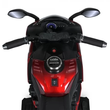 Детский мотоцикл Yamaha R1 M 5823ELS-3, 2 мотора по 35W, EVA, экокожа, MP3/USB/TF, Bluetooth, свет, красный с автопокраской Детский мотоцикл Yamaha R1 M 5823ELS-3, 2 мотора по 35W, EVA, экокожа, MP3/USB/TF, Bluetooth, свет, красный с автопокраской
