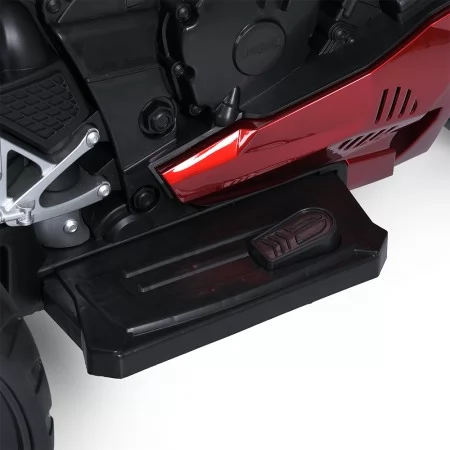 Детский мотоцикл Yamaha R1 M 5823ELS-3, 2 мотора по 35W, EVA, экокожа, MP3/USB/TF, Bluetooth, свет, красный с автопокраской Детский мотоцикл Yamaha R1 M 5823ELS-3, 2 мотора по 35W, EVA, экокожа, MP3/USB/TF, Bluetooth, свет, красный с автопокраской