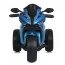 Детский мотоцикл Yamaha R1 M 5823ELS-4, 2 мотора по 35W, EVA, экокожа, MP3/USB/TF, Bluetooth, свет, голубой с автопокраской