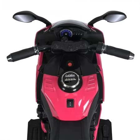 Детский мотоцикл Yamaha R1 M 5823ELS-8, 2 мотора по 35W, EVA, экокожа, MP3/USB/TF, Bluetooth, свет, розовый с автопокраской Детский мотоцикл Yamaha R1 M 5823ELS-8, 2 мотора по 35W, EVA, экокожа, MP3/USB/TF, Bluetooth, свет, розовый с автопокраской