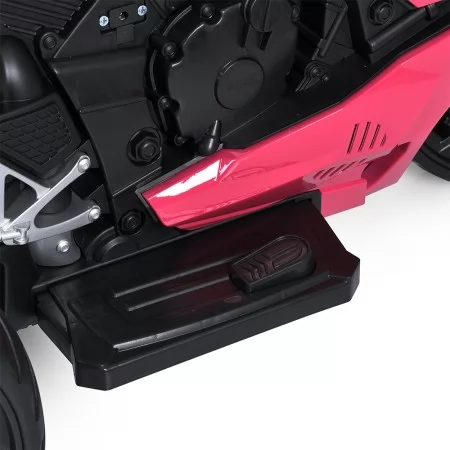 Детский мотоцикл Yamaha R1 M 5823ELS-8, 2 мотора по 35W, EVA, экокожа, MP3/USB/TF, Bluetooth, свет, розовый с автопокраской Детский мотоцикл Yamaha R1 M 5823ELS-8, 2 мотора по 35W, EVA, экокожа, MP3/USB/TF, Bluetooth, свет, розовый с автопокраской