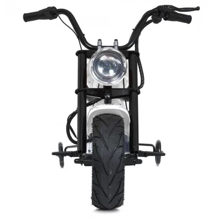 Дитячий мотоцикл Harley-Davidson Fat Boy M 6016AL-1, 1 мотор 350W, Bluetooth, USB, TF, екошкіра, надувні гумові колеса, білий Дитячий мотоцикл Harley-Davidson Fat Boy M 6016AL-1, 1 мотор 350W, Bluetooth, USB, TF, екошкіра, надувні гумові колеса, білий