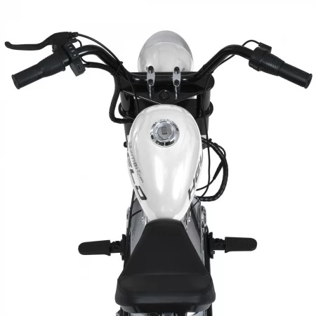 Дитячий мотоцикл Harley-Davidson Fat Boy M 6016AL-1, 1 мотор 350W, Bluetooth, USB, TF, екошкіра, надувні гумові колеса, білий Дитячий мотоцикл Harley-Davidson Fat Boy M 6016AL-1, 1 мотор 350W, Bluetooth, USB, TF, екошкіра, надувні гумові колеса, білий