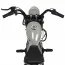Детский мотоцикл Harley-Davidson Fat Boy M 6016AL-11, 1 мотор 350W, Bluetooth, USB, TF, экокожа, надувные резиновые колеса, серый