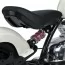 Детский мотоцикл Harley-Davidson Fat Boy M 6016AL-11, 1 мотор 350W, Bluetooth, USB, TF, экокожа, надувные резиновые колеса, серый