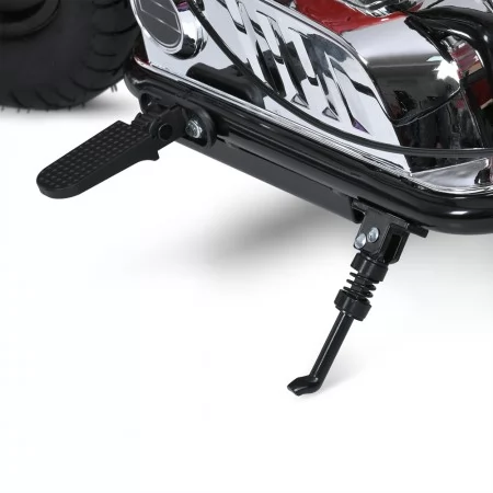 Детский мотоцикл Harley-Davidson Fat Boy M 6016AL-3, 1 мотор 350W, Bluetooth, USB, TF, экокожа, надувные резиновые колеса, красный