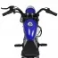 Детский мотоцикл Harley-Davidson Fat Boy M 6016AL-4, 1 мотор 350W, Bluetooth, USB, TF, экокожа, надувные резиновые колеса, синий