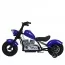 Детский мотоцикл Harley-Davidson Fat Boy M 6016AL-4, 1 мотор 350W, Bluetooth, USB, TF, экокожа, надувные резиновые колеса, синий