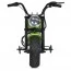 Детский мотоцикл Harley-Davidson Fat Boy M 6016AL-5, 1 мотор 350W, Bluetooth, USB, TF, экокожа, надувные резиновые колеса, зеленый