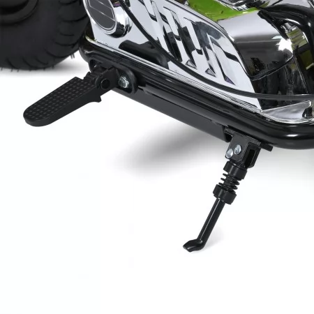 Детский мотоцикл Harley-Davidson Fat Boy M 6016AL-5, 1 мотор 350W, Bluetooth, USB, TF, экокожа, надувные резиновые колеса, зеленый