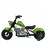Детский мотоцикл Harley-Davidson Fat Boy M 6016AL-5, 1 мотор 350W, Bluetooth, USB, TF, экокожа, надувные резиновые колеса, зеленый