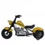 Детский мотоцикл Harley-Davidson Fat Boy M 6016AL-6, 1 мотор 350W, Bluetooth, USB, TF, экокожа, надувные резиновые колеса, желтый