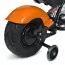 Детский мотоцикл Harley-Davidson Fat Boy M 6016AL-7, 1 мотор 350W, Bluetooth, USB, TF, экокожа, надувные резиновые колеса, оранжевый Детский мотоцикл Harley-Davidson Fat Boy M 6016AL-7, 1 мотор 350W, Bluetooth, USB, TF, экокожа, надувные резиновые колеса, оранжевый