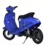 Мотоцикл M 6017AL-4 1*350W, 2*12V10AH, MP3, кожа, голубой