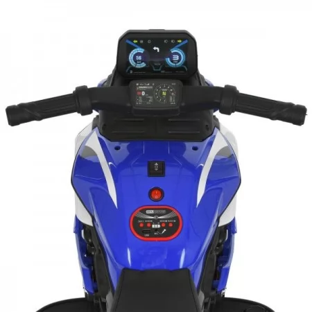 Дитячий мотоцикл BMW S1000R M 6262EL-4, 2 мотори по 25W, EVA, шкіра, Bluetooth, USB, TF, синій Дитячий мотоцикл BMW S1000R M 6262EL-4, 2 мотори по 25W, EVA, шкіра, Bluetooth, USB, TF, синій