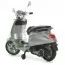 Детский мотоцикл Vespa Primavera M 6288EL-11-5, 1 мотор 45W, EVA, кожа, MP3, Bluetooth, серо-салатовый